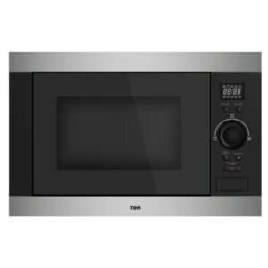 MIKA Built In Microwave, 25L, Black & SS