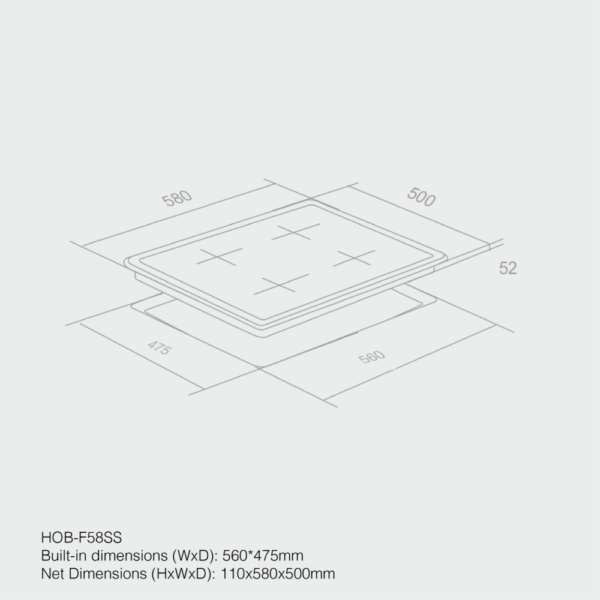 Haier Built-in Cooker Hob - Image 2