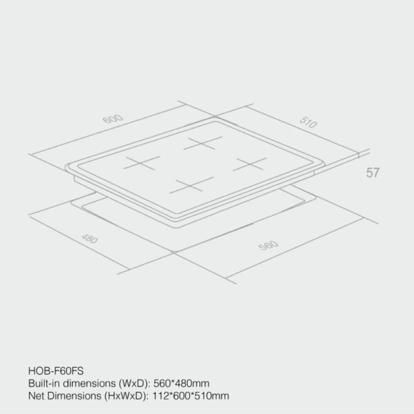 Haier Built-in Cooker Hob - Image 2