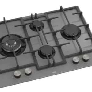 Von 4 Gas Hob - 65cm, Glass
