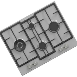 Von 4 Gas Hob - 65cm, Stainless Steel