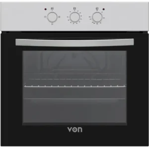Von Eco 3 Built In Oven, 60CM - Stainless Steel