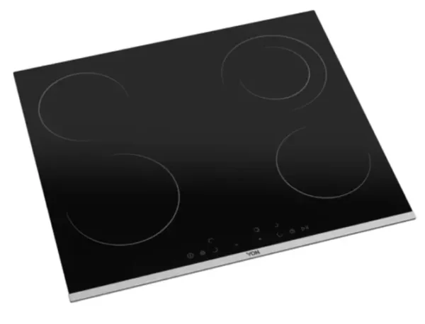 Von 4 Electric Ceramic Hob - 60cm, Glass