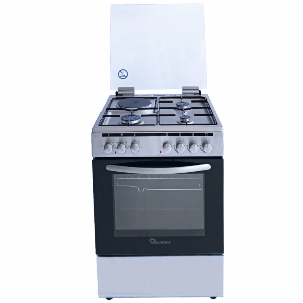 3G+1E 60X60 HALF INOX COOKER