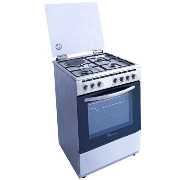 3G+1E 60X60 HALF INOX COOKER - Image 4