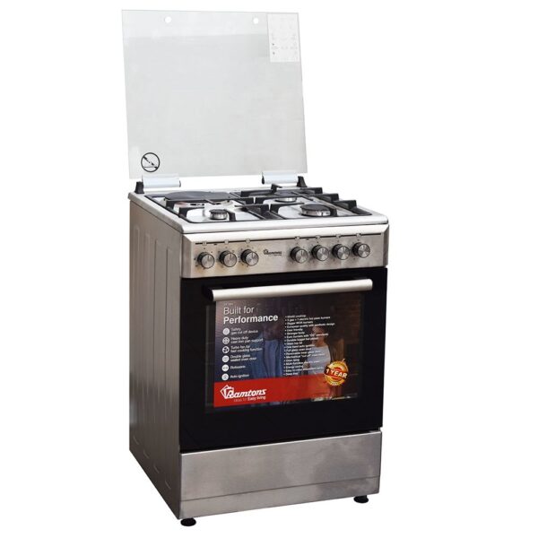 3G+1E 60X60 INOX COOKER - Image 3