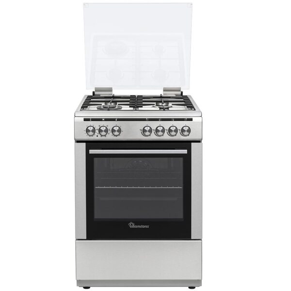4GAS 60X60 STAINLESS STEEL COOKER