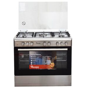 5GAS 90X60 INOX COOKER