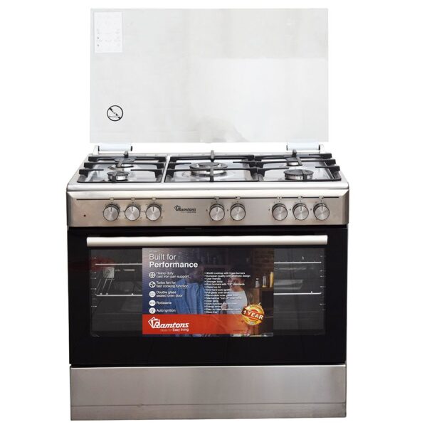 5GAS 90X60 INOX COOKER