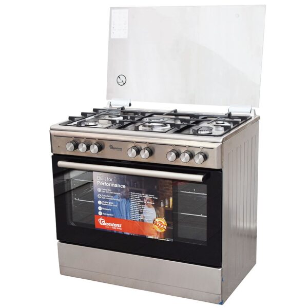 5GAS 90X60 INOX COOKER - Image 2