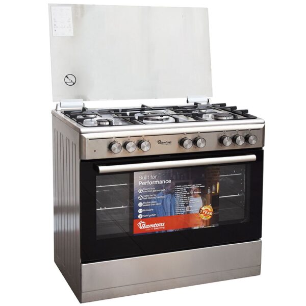 5GAS 90X60 INOX COOKER - Image 3