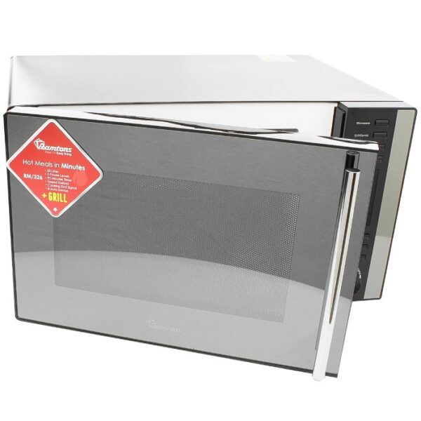 25 LITERS MICROWAVE+GRILL BLACK - Image 2