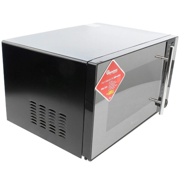 25 LITERS MICROWAVE+GRILL BLACK - Image 5