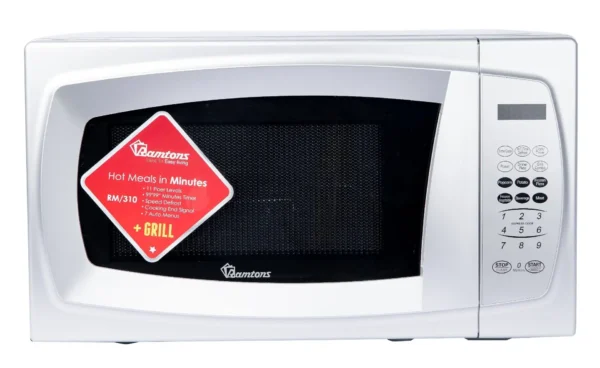 20 LITERS MICROWAVE+GRILL SILVER